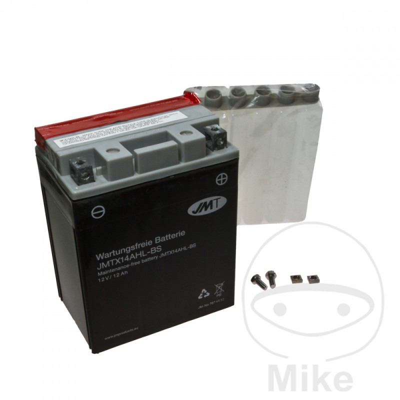 JMT Maintenance-free battery with electrolyte YTX14AHL-BS 707.45.52