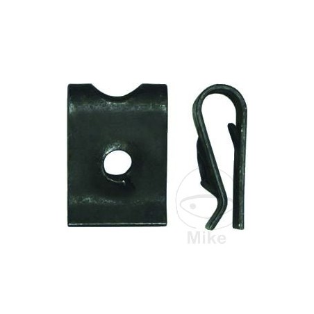 JMP Pack 10 tuercas metálicas carrocería acero 4.2 MM 481.01.23