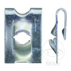 JMP Pack 10 tuercas metálicas carrocería acero 4.2 MM 481.01.24