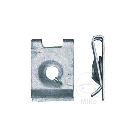 JMP Pack 10 tuercas metálicas carrocería acero 4.2 MM 481.01.28