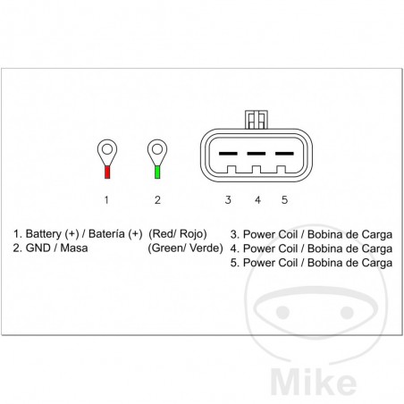 Regulador / rectificador MOSFET 700.18.51