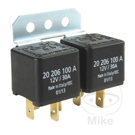 HERTH+BUSS Relé multifuncional 8 polos 12 V 30 A 108.04.05