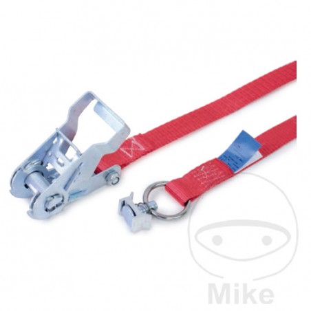 Motorcycle luggage strap with ratchet 25 MM/0.5+4.5 M +AIRLINE 338.05.97