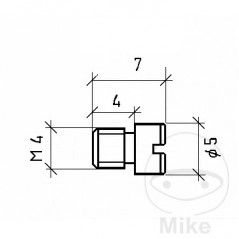 BING CARBURETOR, GUM 75 M4 QMB139 4T 721.57.83