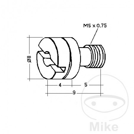 EBC CARBURETOR, GUM M5 77.5 724.03.69