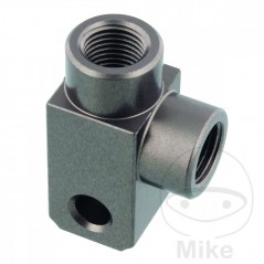 Adaptador distribuidor 2 vias para latiguillo de freno WI TYP812 M10 X 1.00 757.04.61