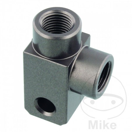 2-way distributor adapter for brake hose WI TYP812 M10 X 1.00 757.04.61