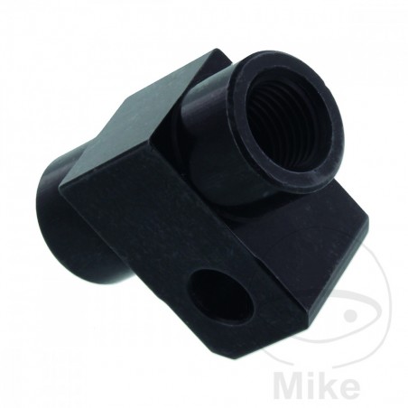 Straight 2-way distributor adapter for brake hose TYP831 3/8 UNF 757.04.71