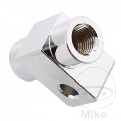 Adaptador distribuidor 2 vias recto para latiguillo de freno TYP831 3/8 UNF 757.04.72