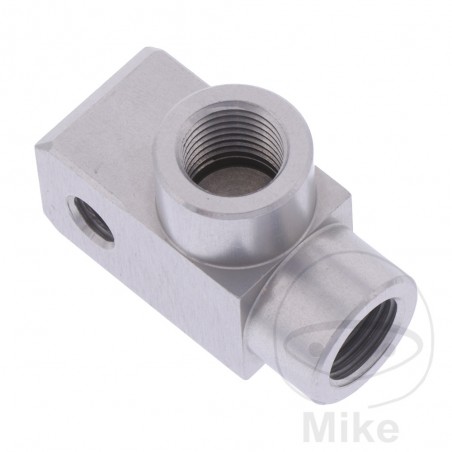 Adaptador distribuidor 2 vias para latiguillo de freno WI TYP812-1 M10 X 1.00 757.09.57