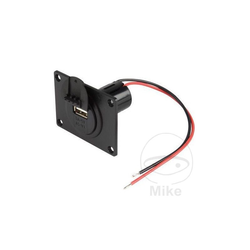 HERTH+BUSS USB plug with cover and base 3000 MA 194.00.79