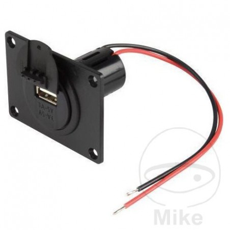 HERTH+BUSS USB plug with cover and base 3000 MA 194.00.79