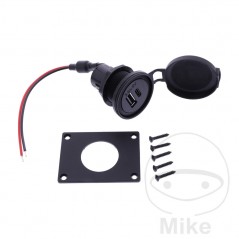 Double angled USB plug with cover and base M+S C/A 706.05.80