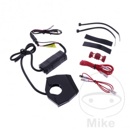 DAYTONA Enchufe USB x 2 montaje al manillar A 22 MM 709.00.81