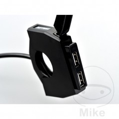 DAYTONA Enchufe USB x 2 montaje al manillar A 22 MM 709.00.81