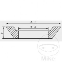 KAYABA Recambio espaciador muelle amortiguador 773.12.05