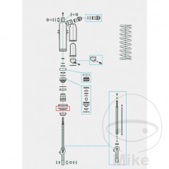 KAYABA Spare shock absorber spring spacer 773.12.05