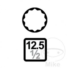 JMP electric screwdriver tip XZN 1/2 M16 605.99.35