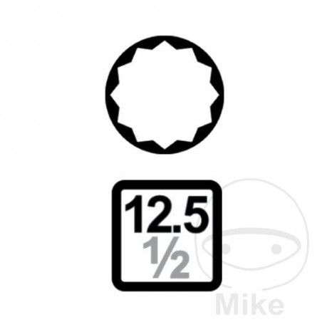 JMP Punta de destornillador eléctrico XZN 1/2 M16 605.99.35