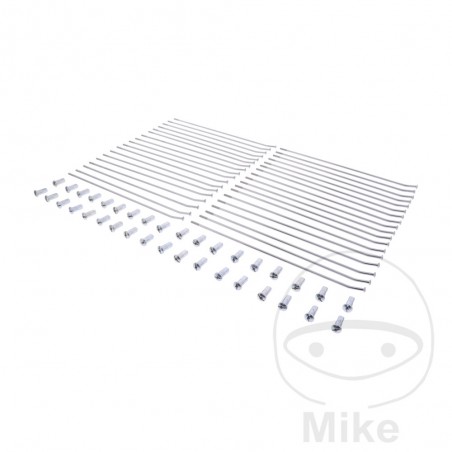 Set of 36 spokes for front wheel with nipples 701.02.13