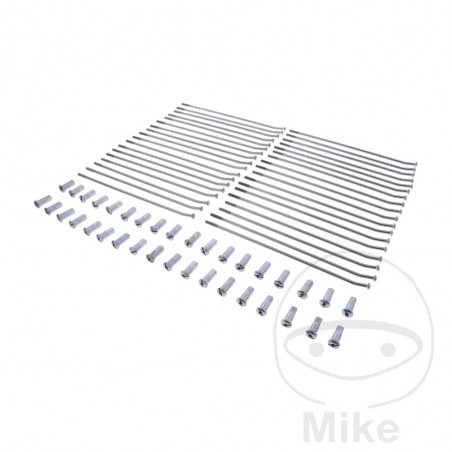 Set of 36 spokes for the rear wheel with nipples 701.02.18