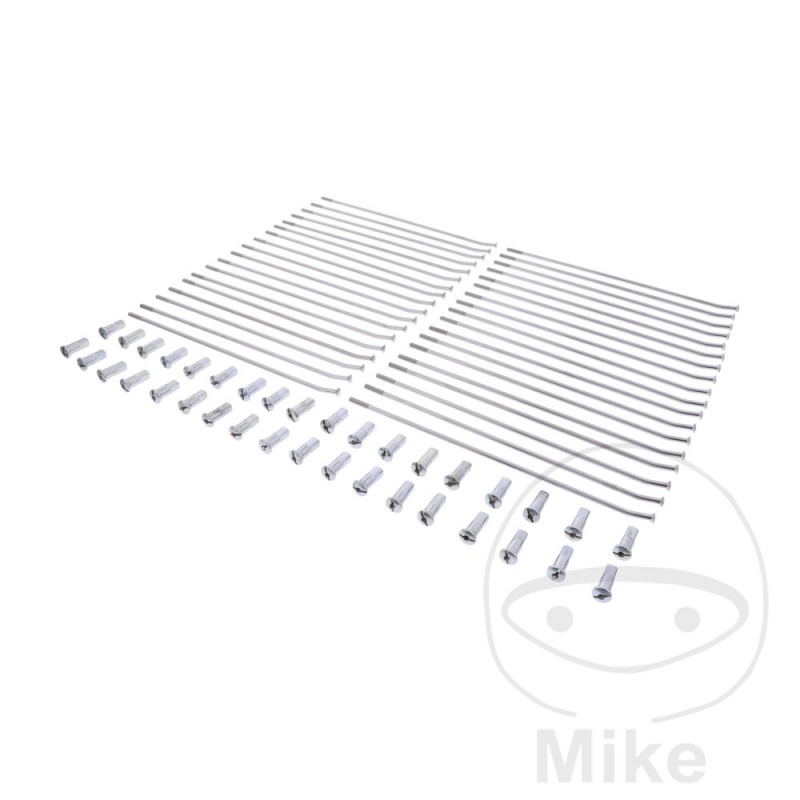 Set of 36 spokes for front wheel with nipples 701.02.29