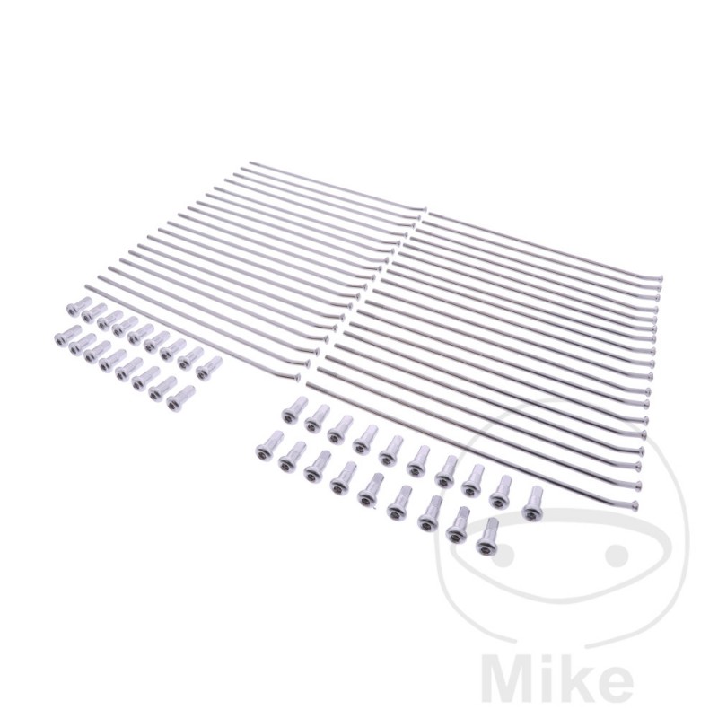 Set of 36 spokes for front wheel with nipples 701.03.17