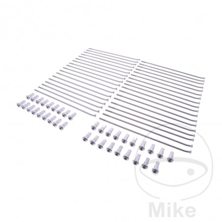 Set of 36 spokes for front wheel with nipples 701.03.18