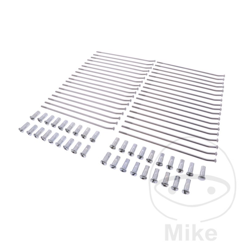 Set of 36 spokes for front wheel with nipples 701.03.20