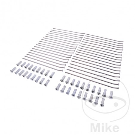 Set of 36 spokes for front wheel with nipples 701.03.20