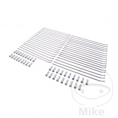 Set of 36 spokes for front wheel with nipples 701.03.21