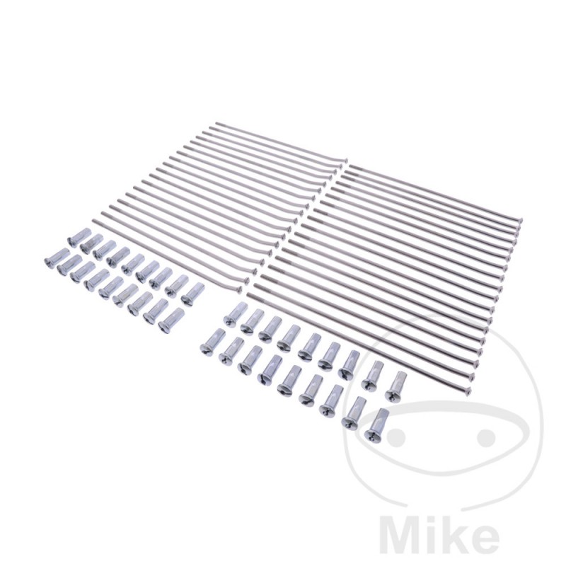 Set of 36 spokes for the rear wheel with nipples 701.03.24