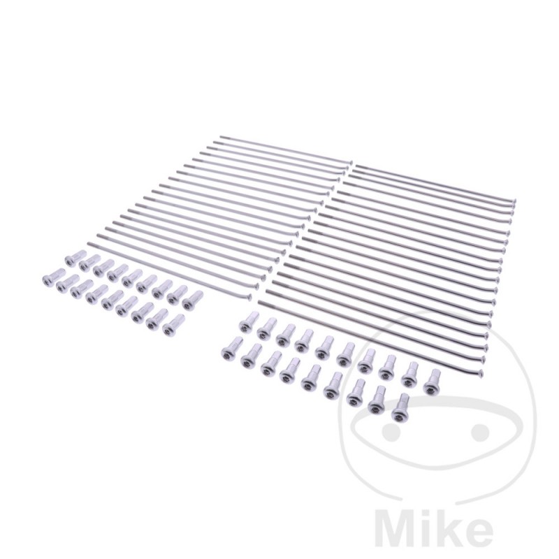 Set of 36 spokes for the rear wheel with nipples 701.03.27