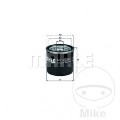 MAHLE FILTRO DE ACEITE OC215 310.91.54