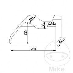 6ON Funda de moto 1000CC 711.55.00