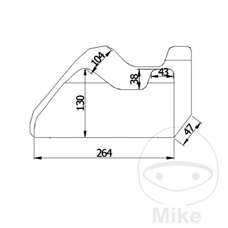6ON Funda de moto 1000CC 711.55.00