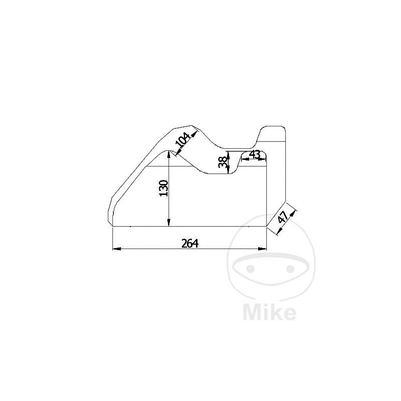 JMP Motorcycle cover 1000CC 711.56.00