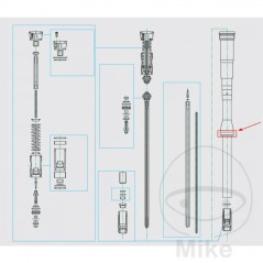 KAYABA Friction bush for shock absorber 42X44X4 MM 773.06.04
