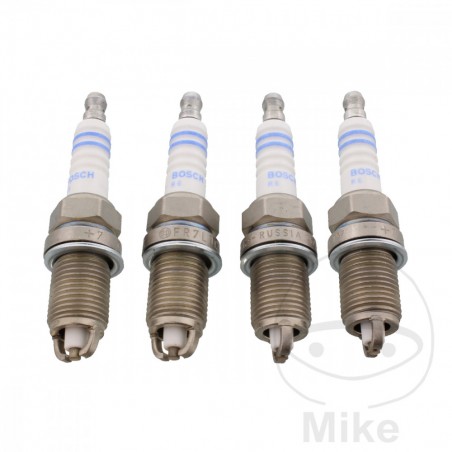 BOSCH Pack 4 spark plugs BUJÍA FR7LDC+ 129.51.04