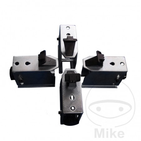 JMP Juego 4 garras de sujeción para demostadora ruedas moto FIX AUTO 677.04.98