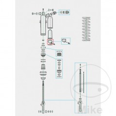 KAYABA Tapón para deposito gas de amortiguador 50 MM 773.11.51
