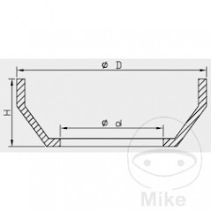 KAYABA Guía de amortiguador 773.12.06