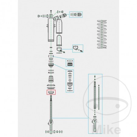 KAYABA damper guide 773.12.06