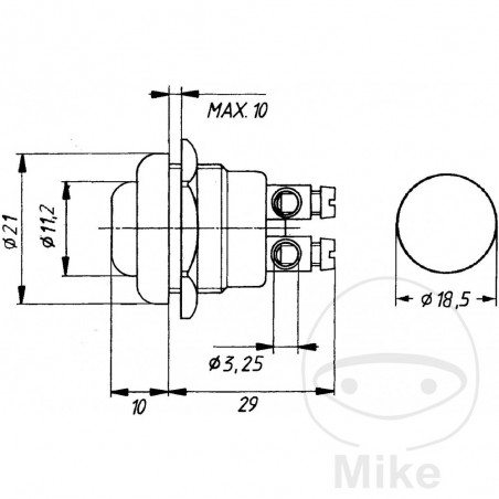HELLA contact switch 145.66.98