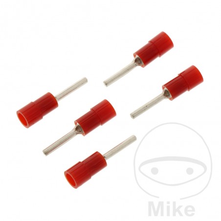 JMP Pack 5 insulated terminals for cables 0.5-1.5 158.06.55