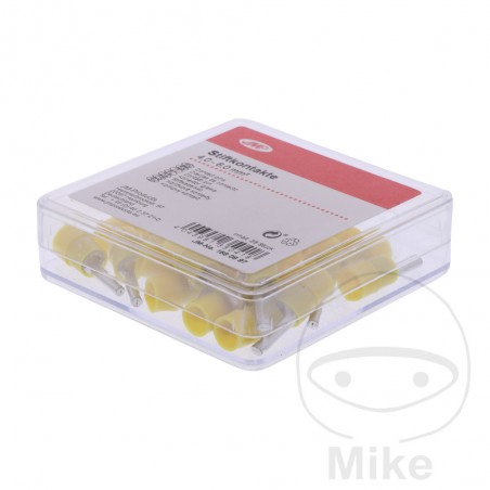 JMP Caja 25 terminales aislados para cables 4.6-6.0 ALTN: 1580657 158.08.97