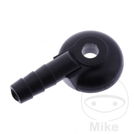 Plastic connector of gasoline to the carburetor 724.21.58