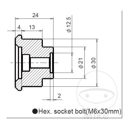 DAYTONA Handlebar weights 730.08.89