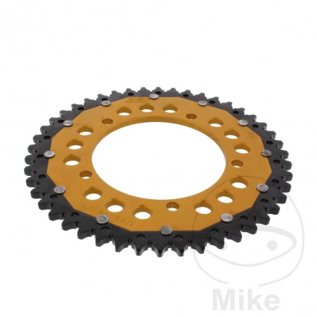 ZF SPROCKETS Corona plato transmisión DUAL 46T P-525 Ø120 MM Ø140 758.08.12