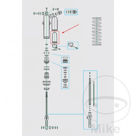 KAYABA buffer bubble 64/62 MM 773.11.49